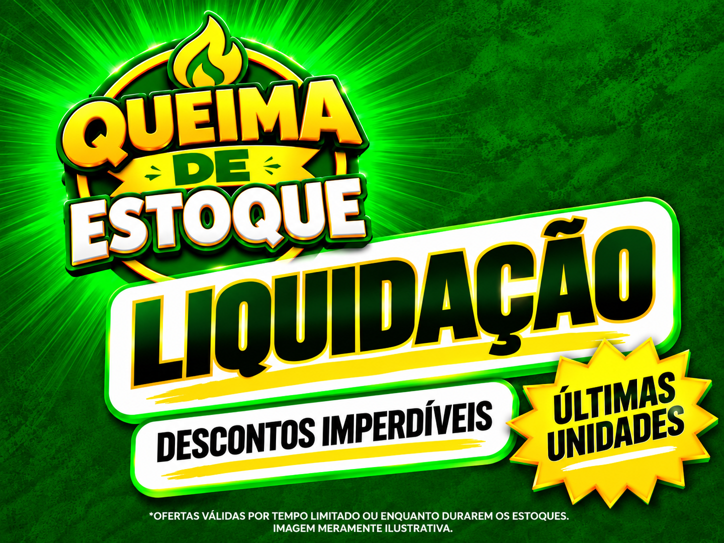 QUEIMA ESTOQUE - LIQUIDACAO
